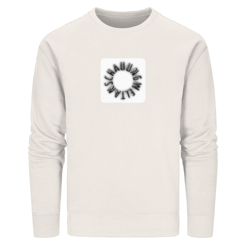 BLACK FRONT (K5) - Organic Basic Unisex Sweatshirt