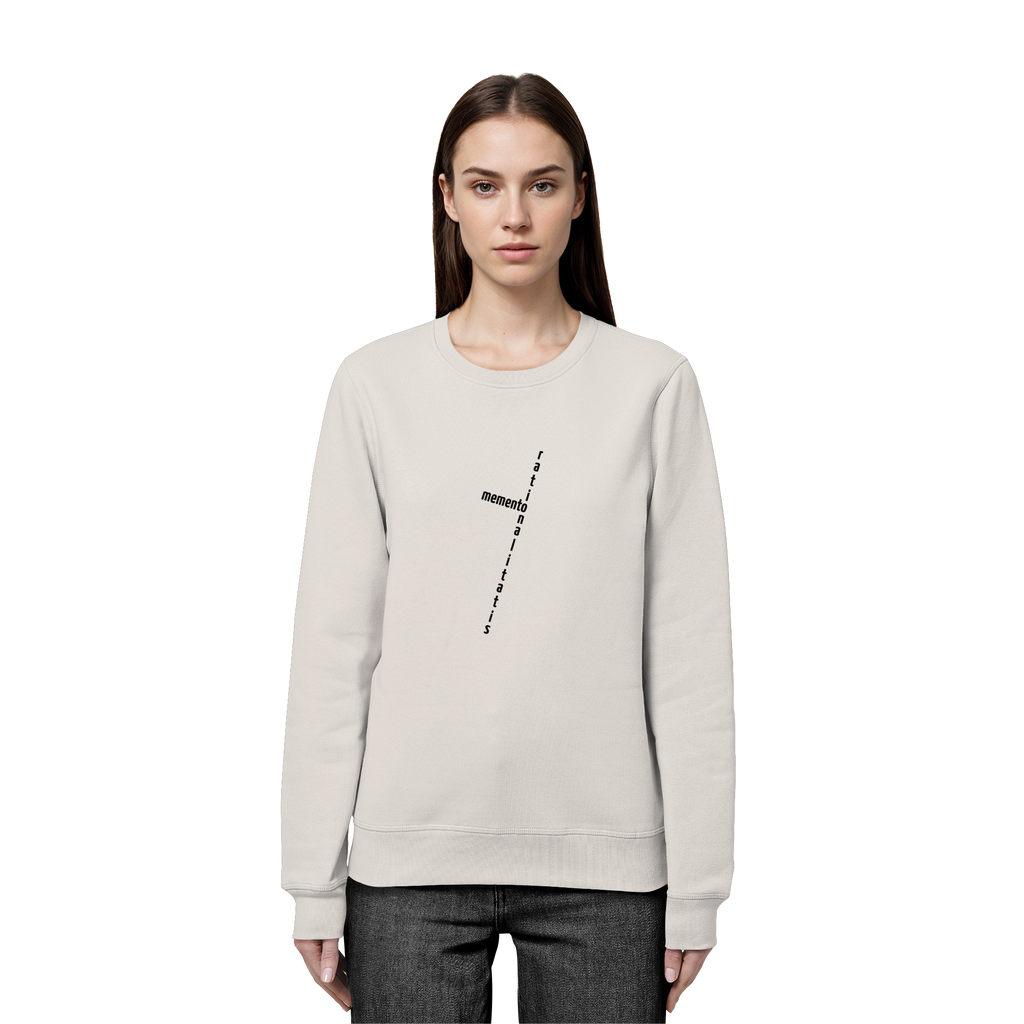 BLACK FRONT (K2) - Organic Basic Unisex Sweatshirt