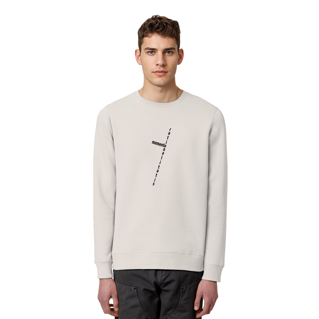 BLACK FRONT (K2) - Organic Basic Unisex Sweatshirt