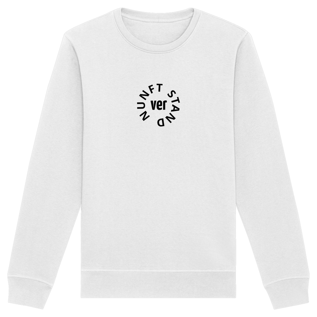 BLACK FRONT (K4) - Organic Basic Unisex Sweatshirt