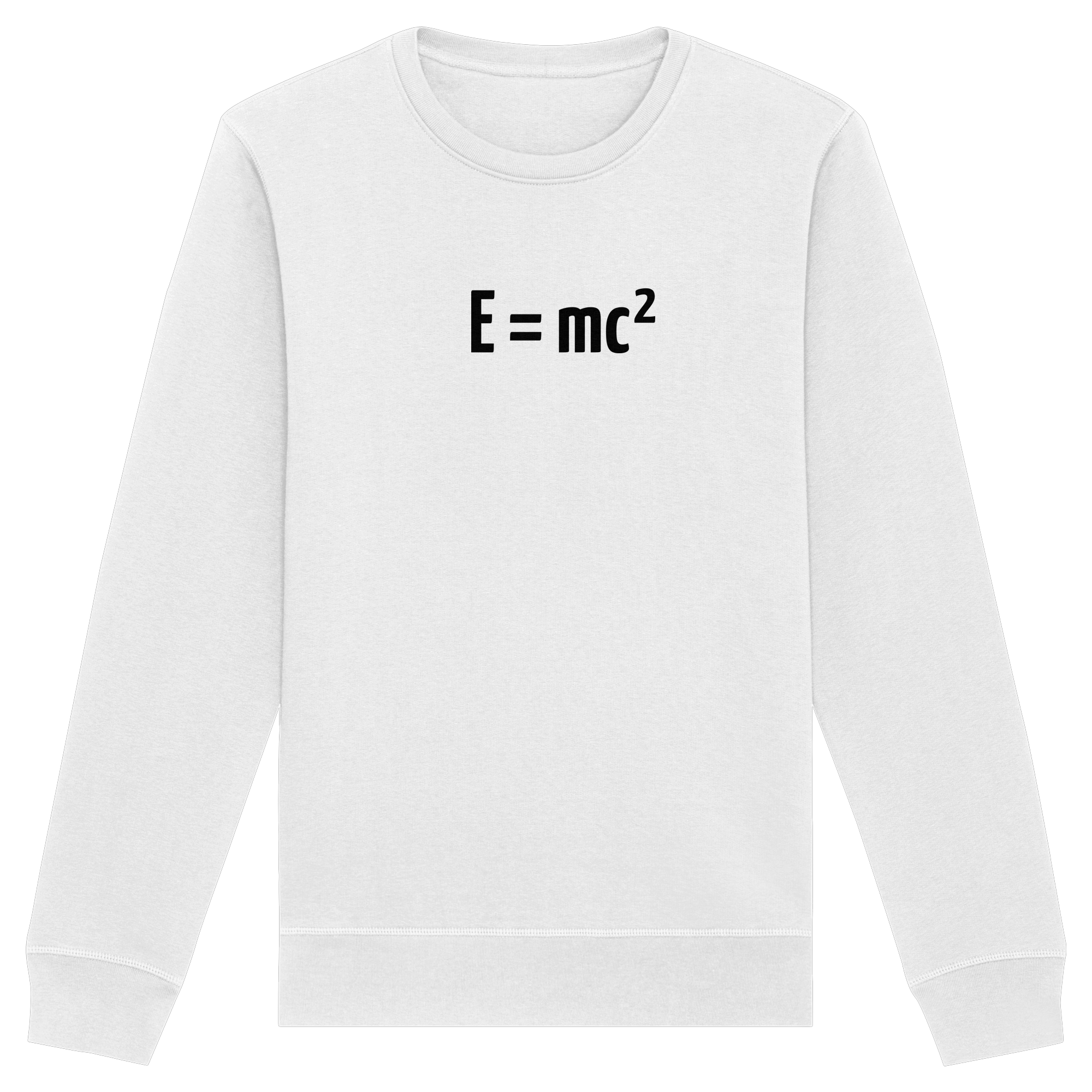 BLACK FRONT (K3) - Organic Basic Unisex Sweatshirt