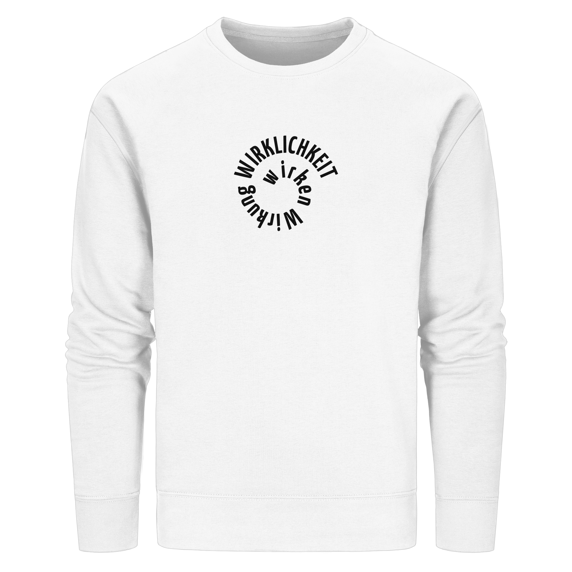 BLACK FRONT - Basic Unisex Sweatshirt