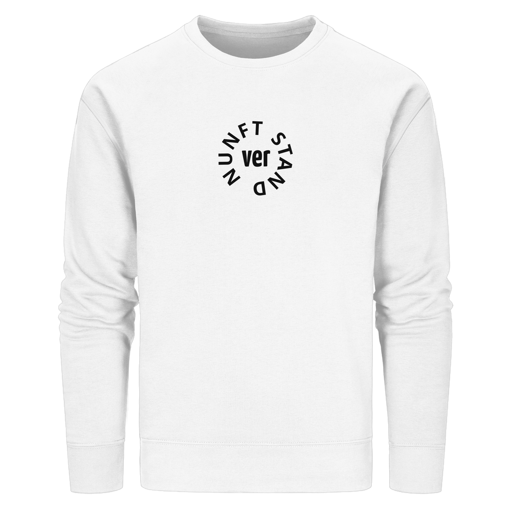 BLACK FRONT (K4) - Organic Basic Unisex Sweatshirt