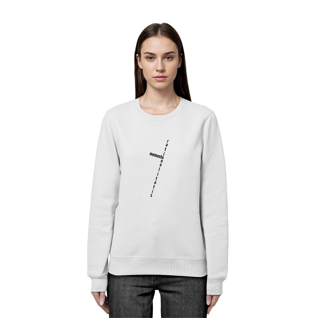 BLACK FRONT (K2) - Organic Basic Unisex Sweatshirt