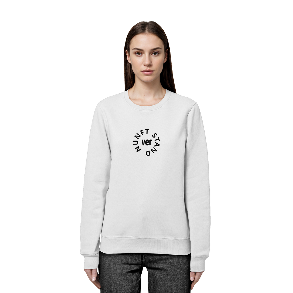 BLACK FRONT (K4) - Organic Basic Unisex Sweatshirt