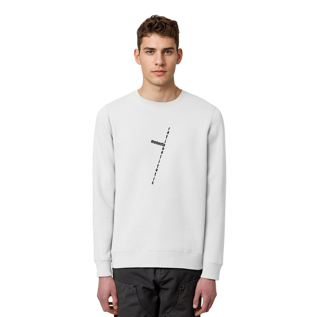 BLACK FRONT (K2) - Organic Basic Unisex Sweatshirt
