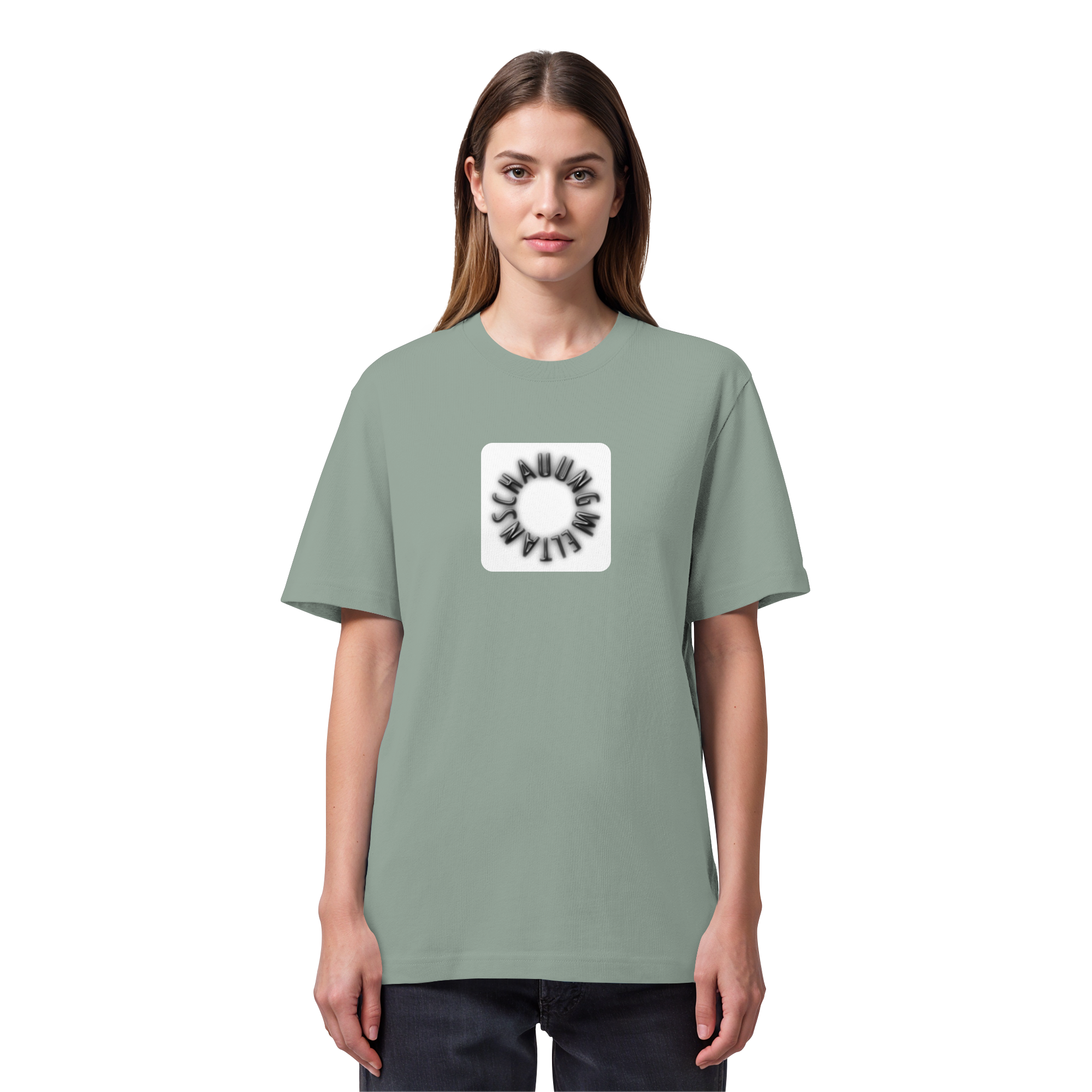 BLACK FRONT (K5) - Organic Heavy Shirt
