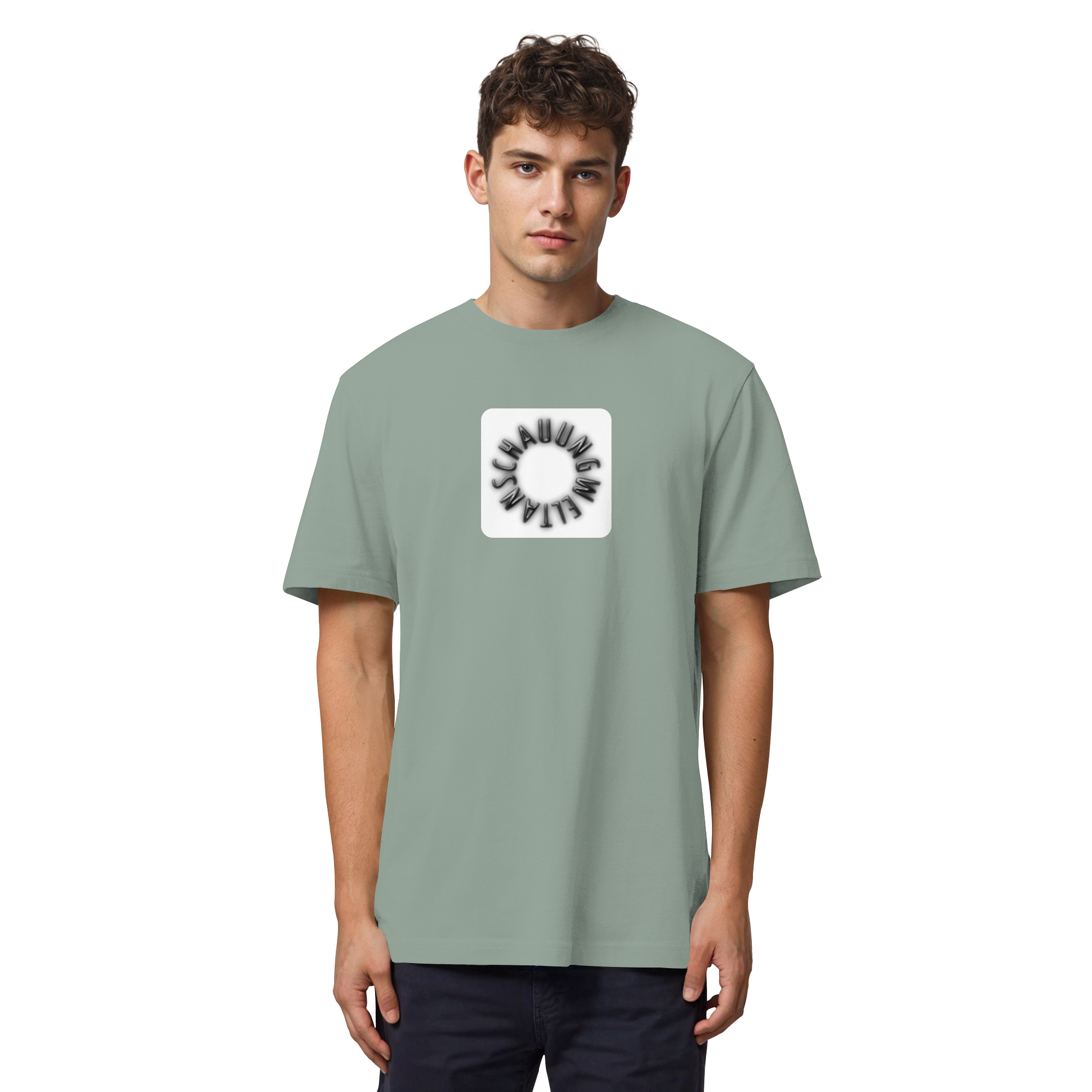 BLACK FRONT (K5) - Organic Heavy Shirt