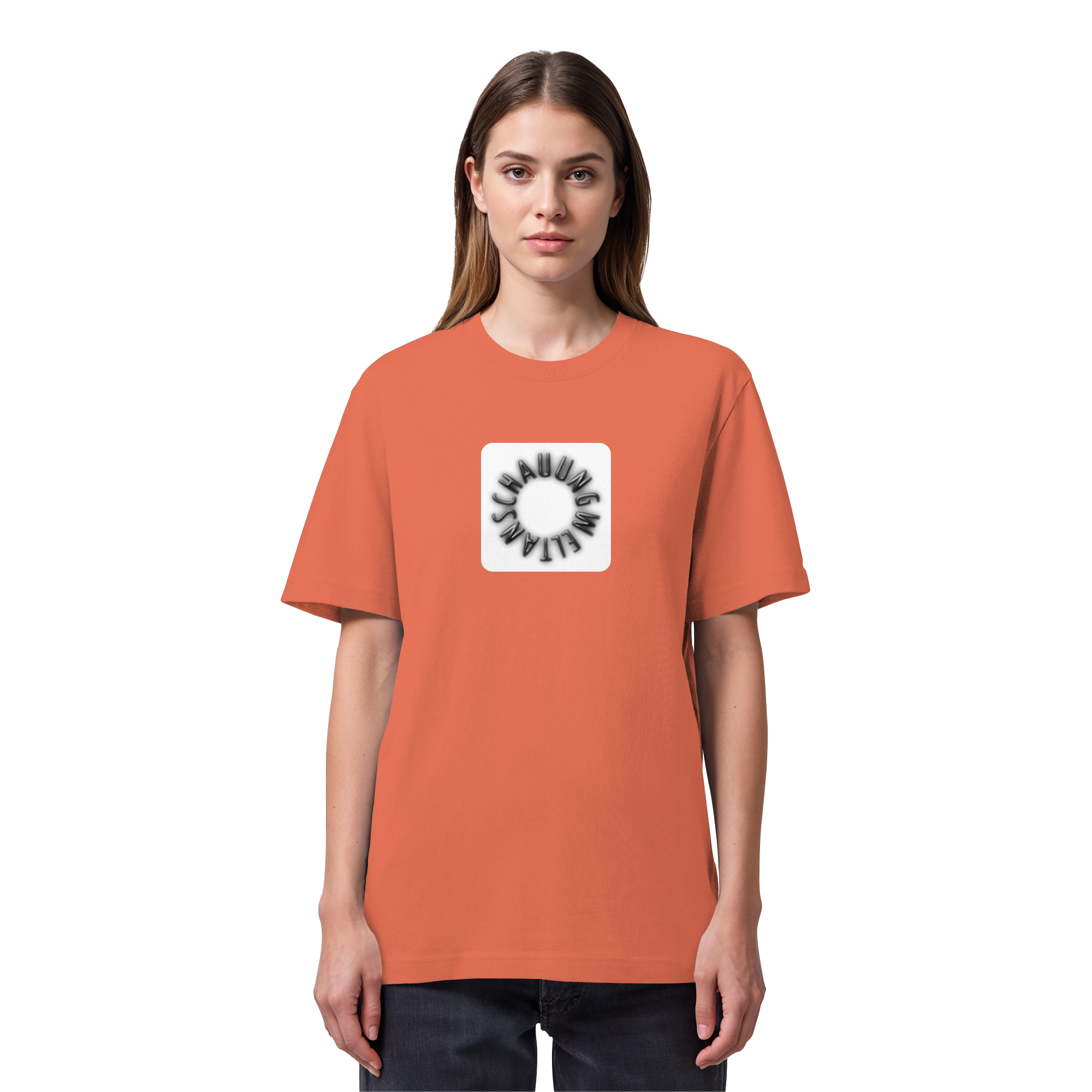 BLACK FRONT (K5) - Organic Heavy Shirt
