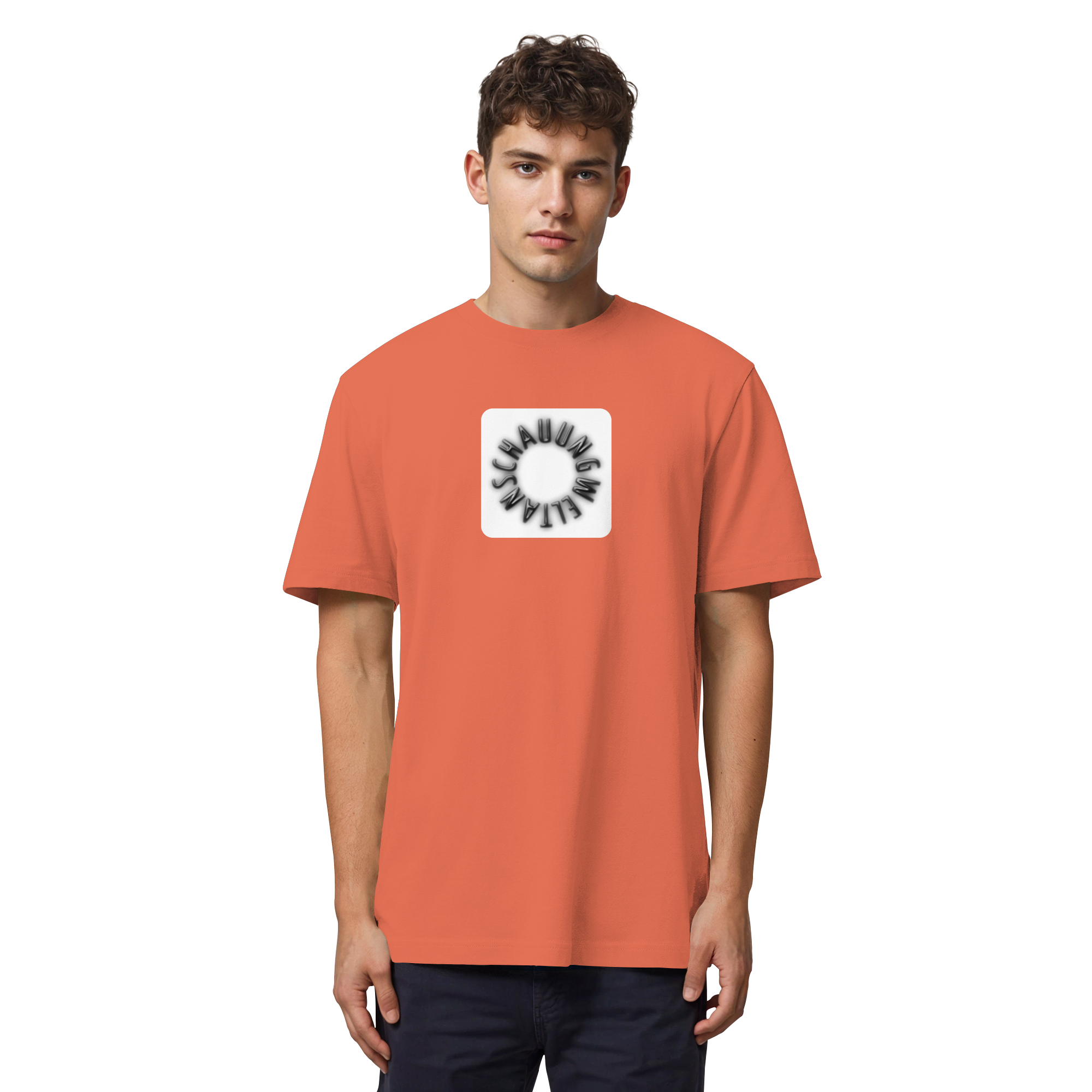 BLACK FRONT (K5) - Organic Heavy Shirt