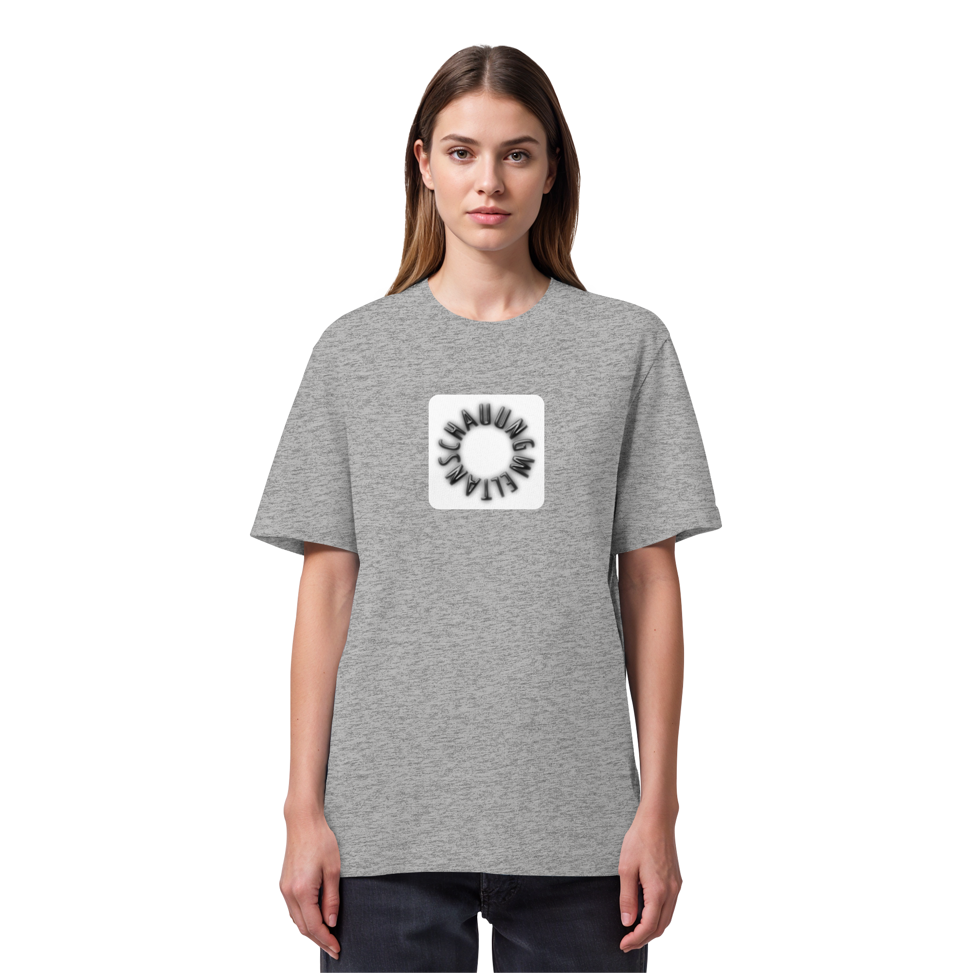BLACK FRONT (K5) - Organic Heavy Shirt