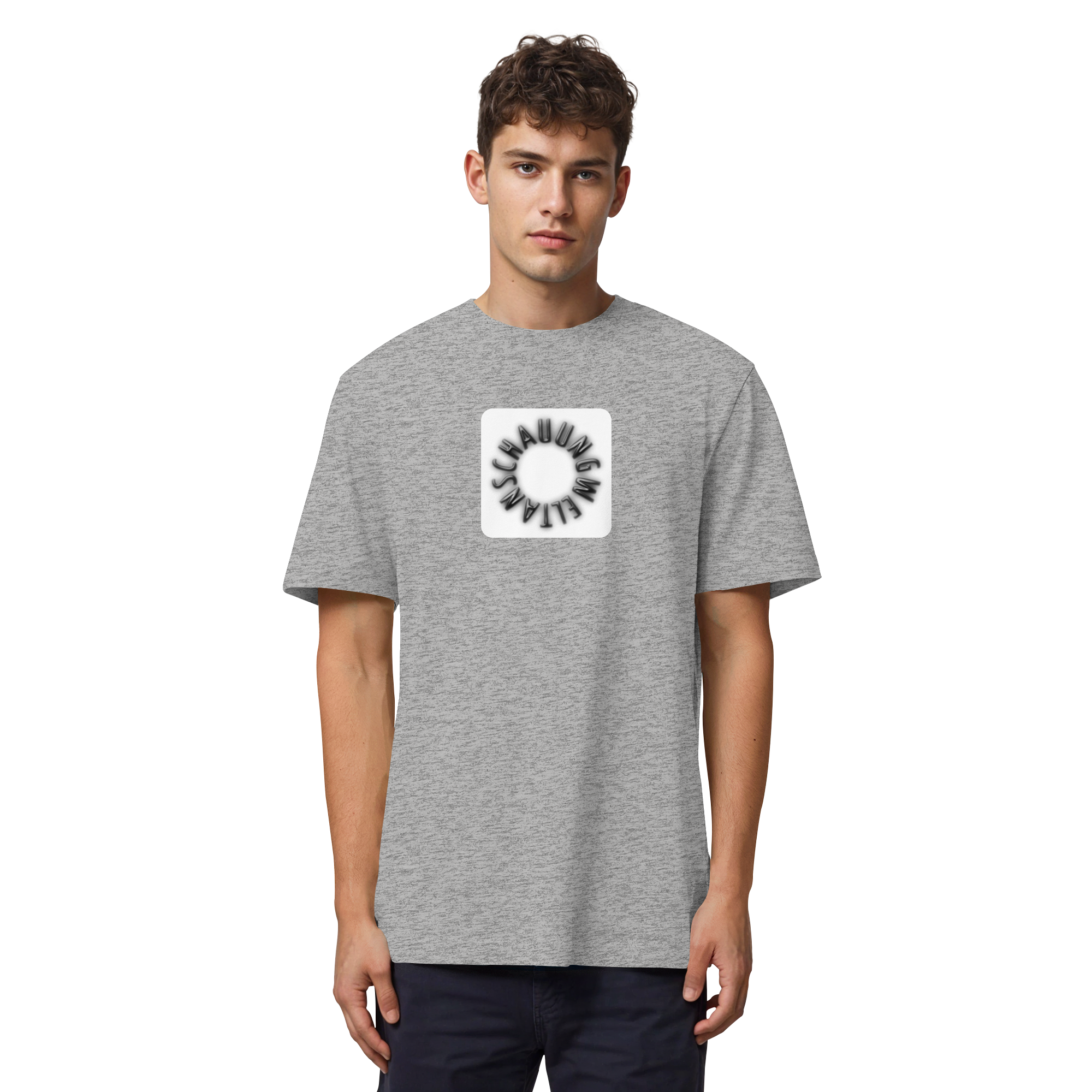 BLACK FRONT (K5) - Organic Heavy Shirt
