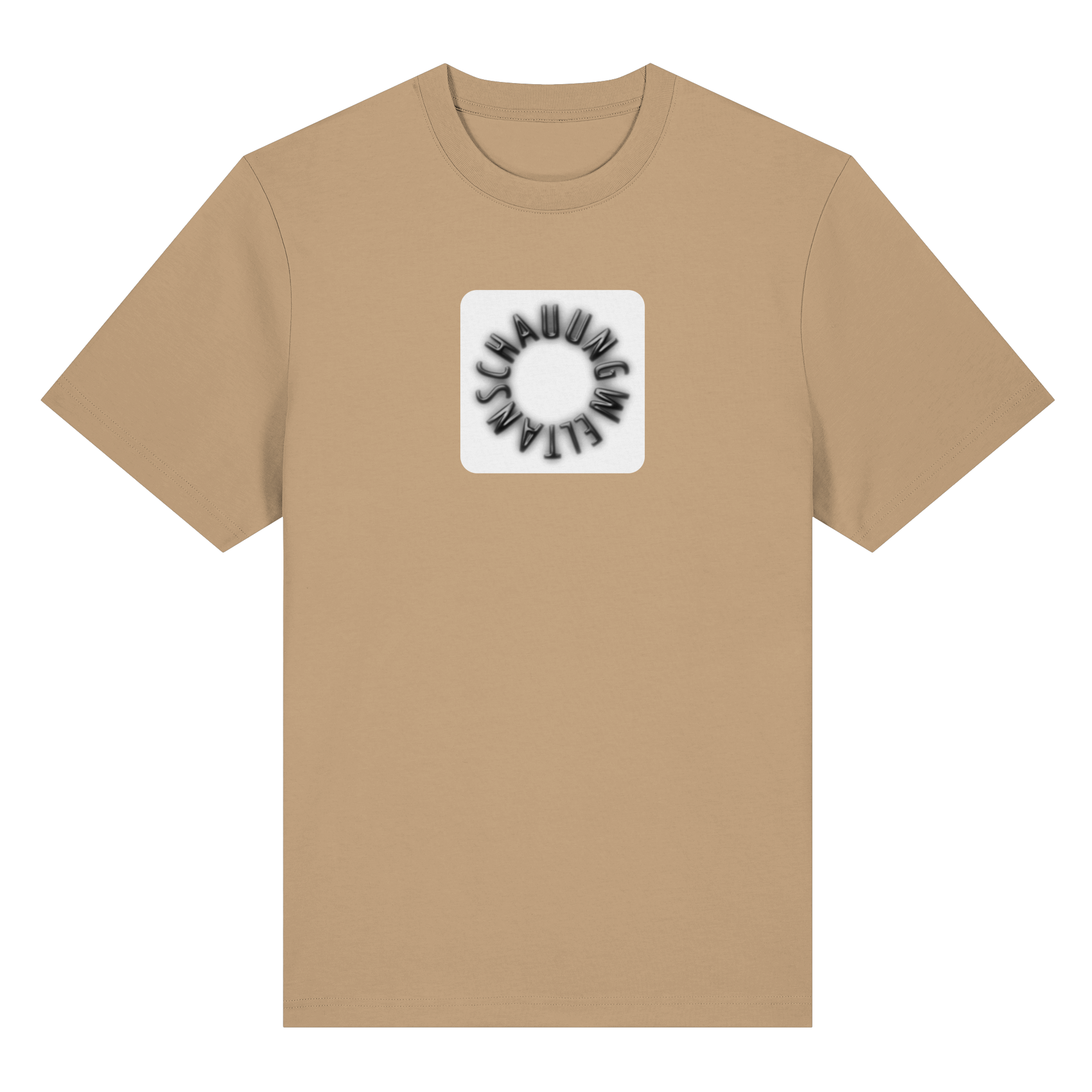 BLACK FRONT (K5) - Organic Heavy Shirt