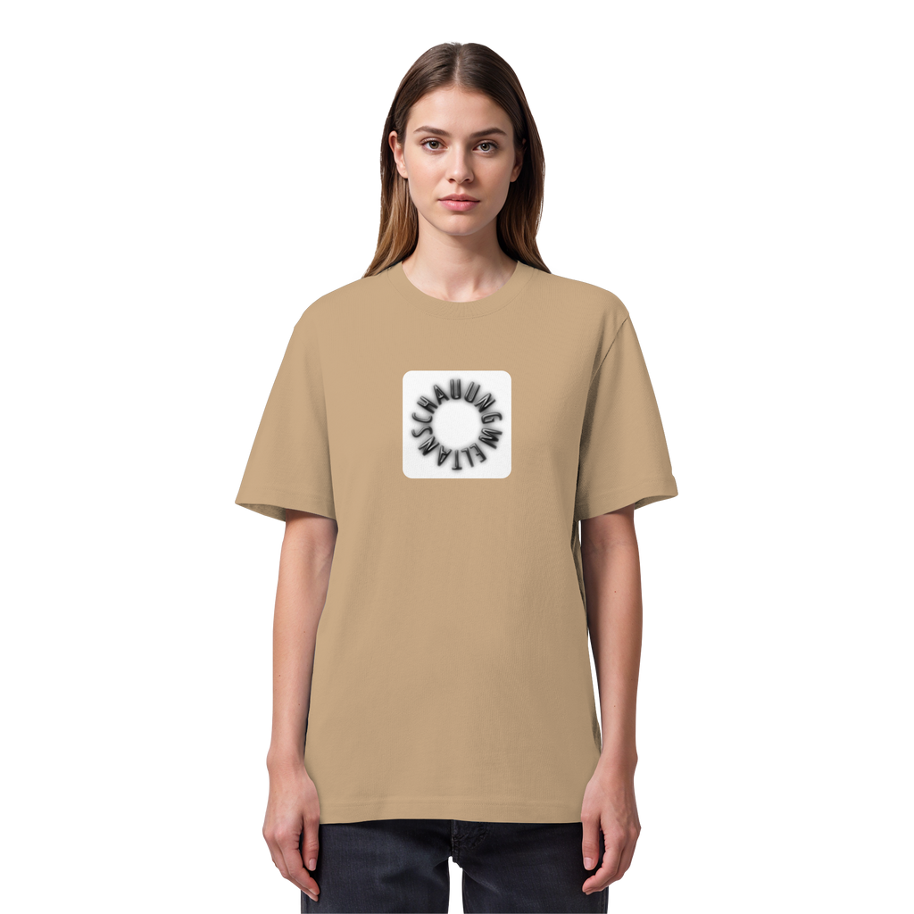 BLACK FRONT (K5) - Organic Heavy Shirt