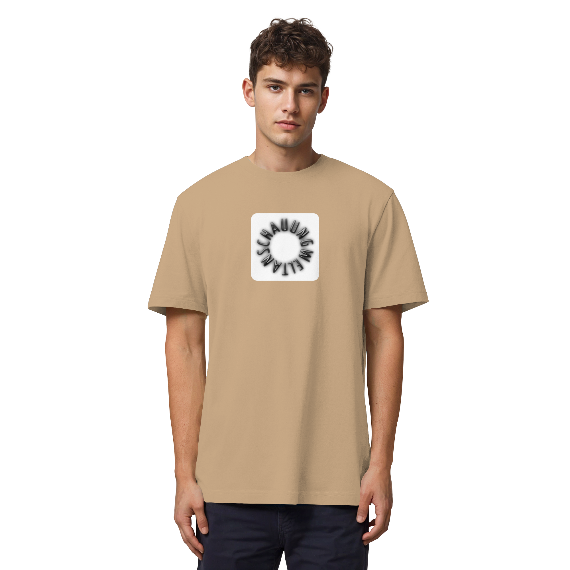 BLACK FRONT (K5) - Organic Heavy Shirt