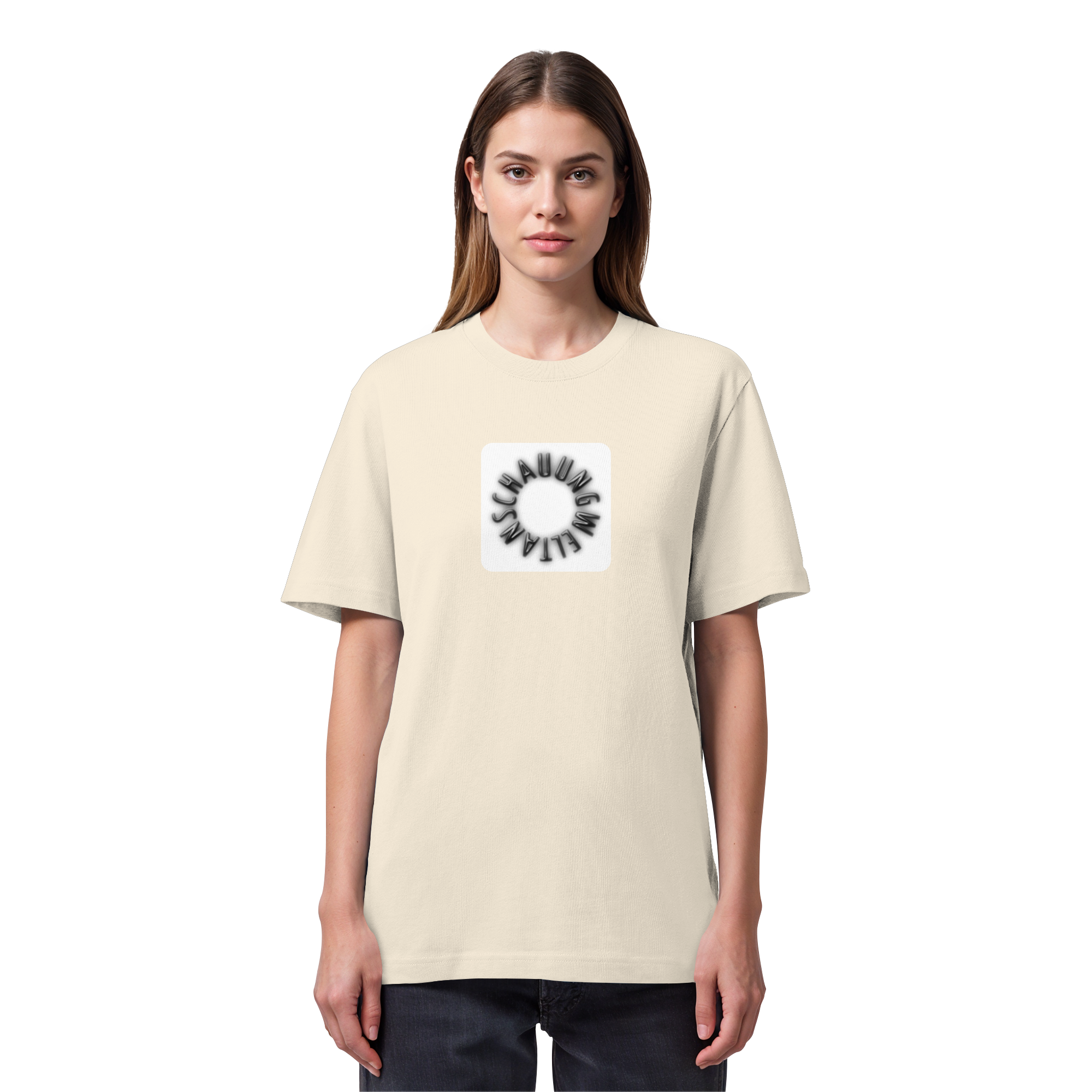 BLACK FRONT (K5) - Organic Heavy Shirt