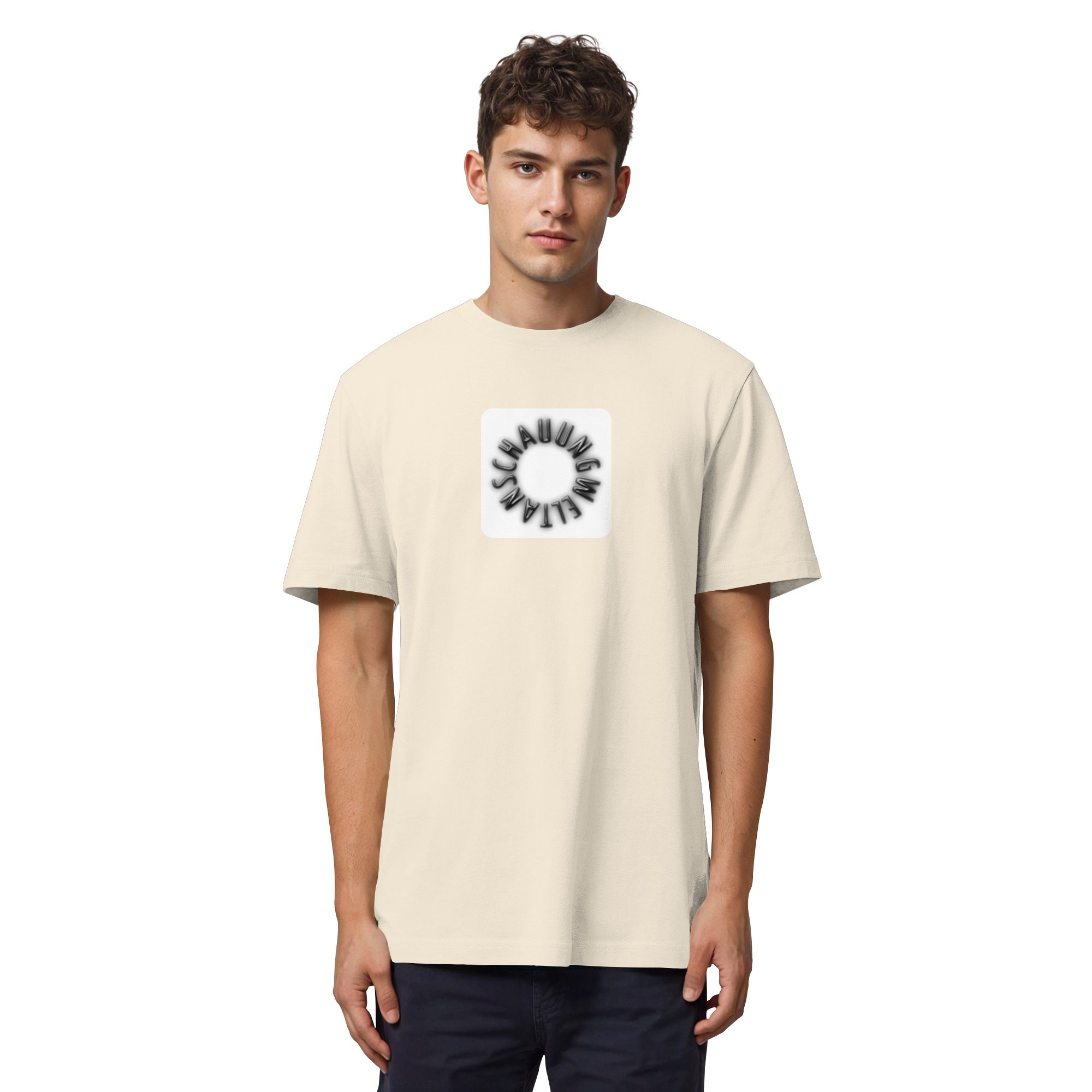 BLACK FRONT (K5) - Organic Heavy Shirt