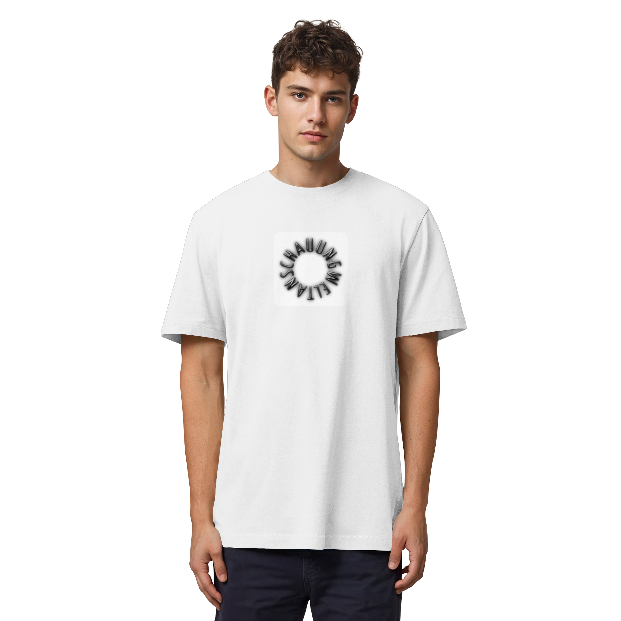BLACK FRONT (K5) - Organic Heavy Shirt