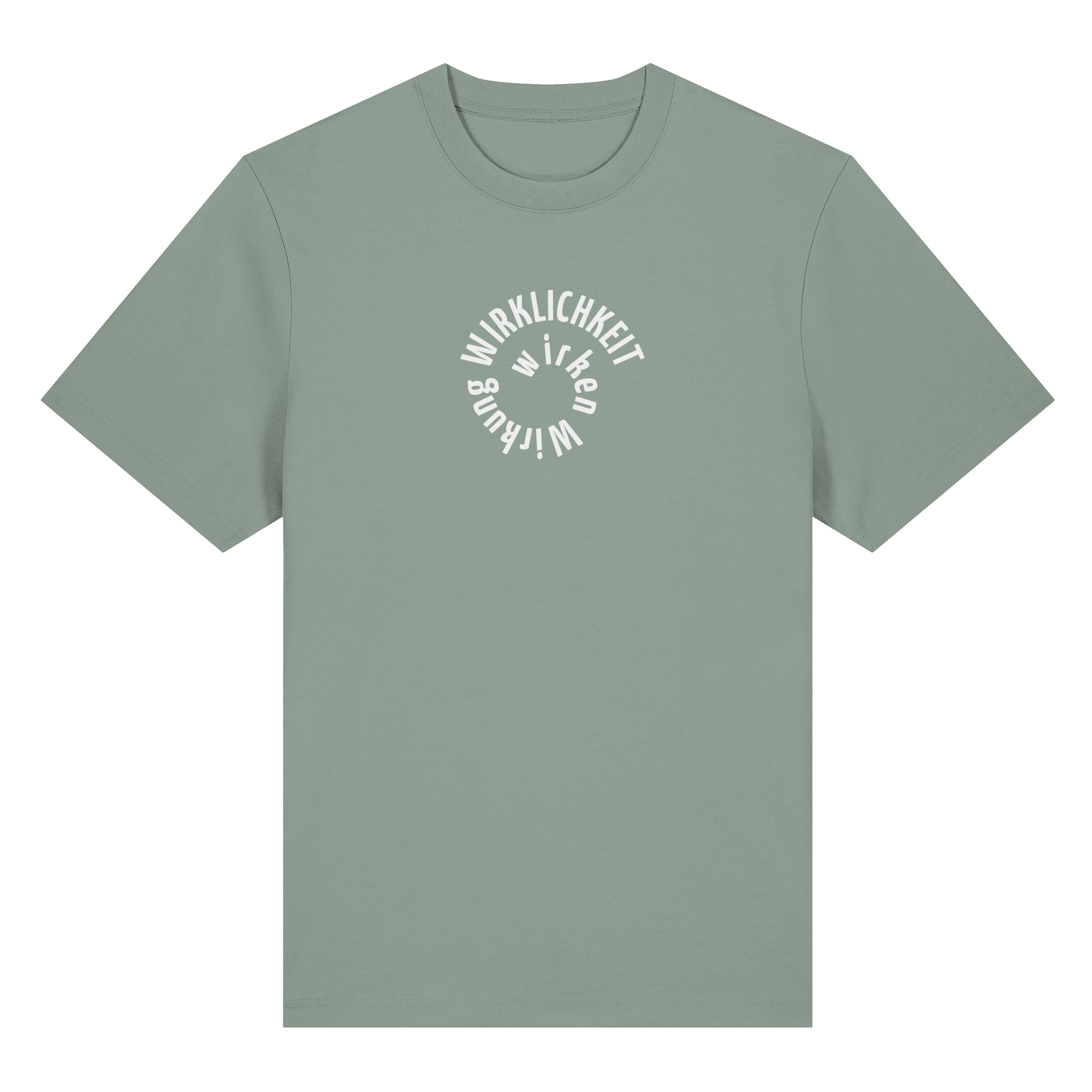 WHITE FRONT (K1) - Organic Heavy T-Shirt