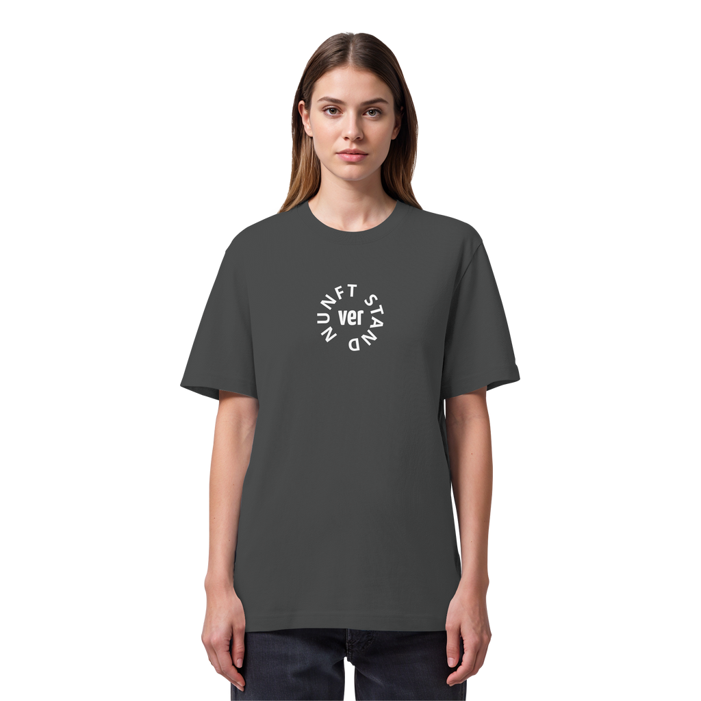 WHITE FRONT (K4) - Organic Heavy T-Shirt