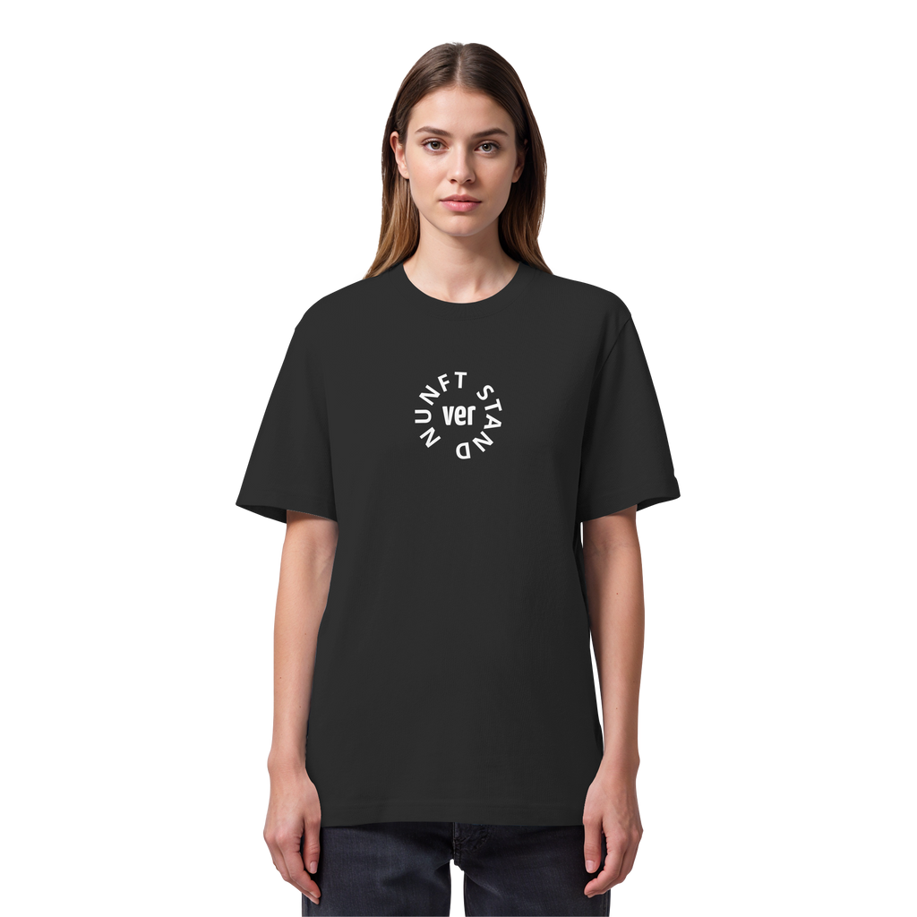 WHITE FRONT (K4) - Organic Heavy T-Shirt