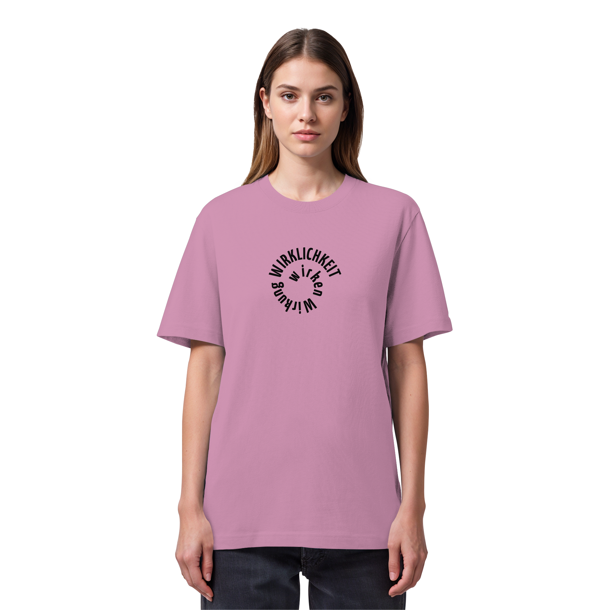 BLACK FRONT - Heavy T-Shirt