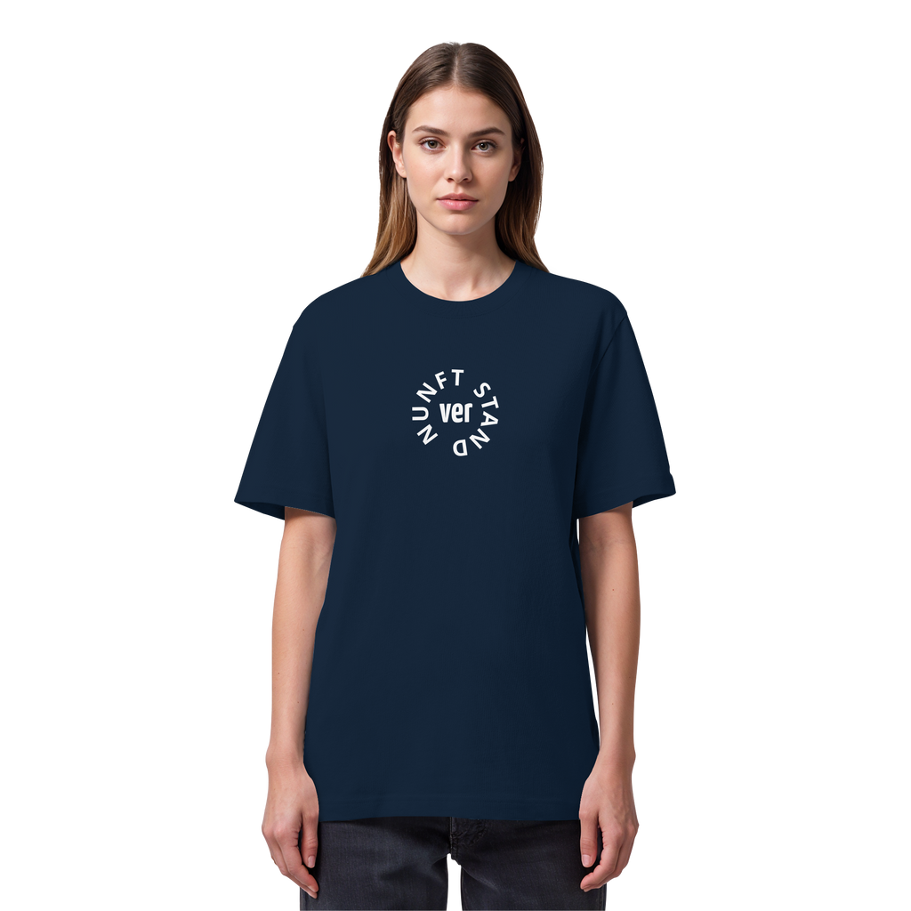 WHITE FRONT (K4) - Organic Heavy T-Shirt