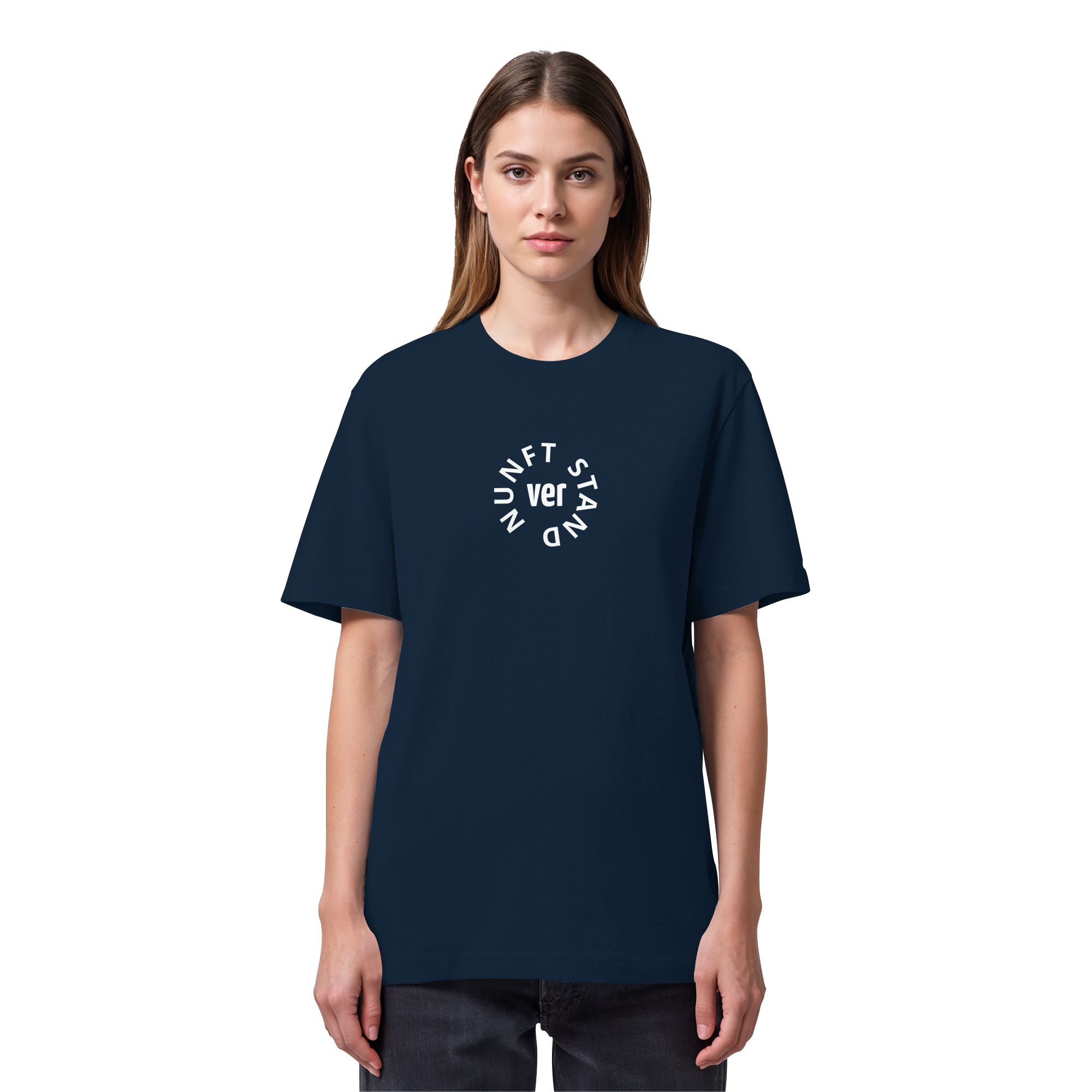 WHITE FRONT (K4) - Organic Heavy T-Shirt