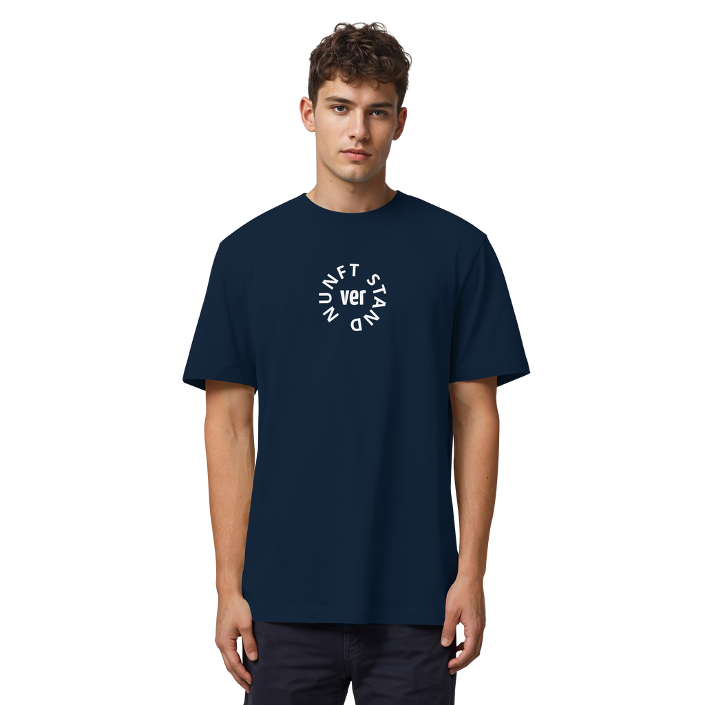 WHITE FRONT (K4) - Organic Heavy T-Shirt