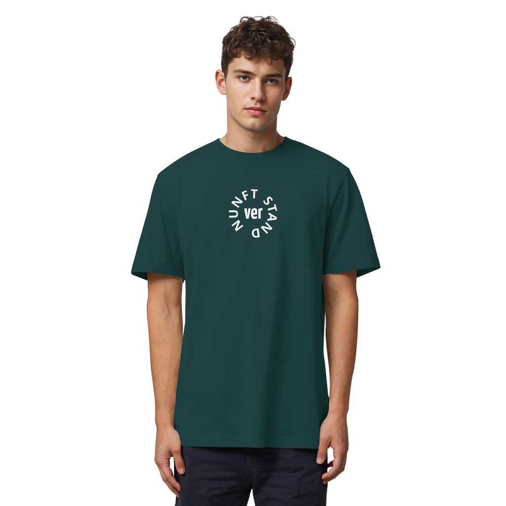WHITE FRONT (K4) - Organic Heavy T-Shirt