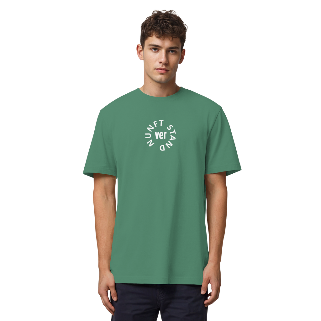 WHITE FRONT (K4) - Organic Heavy T-Shirt