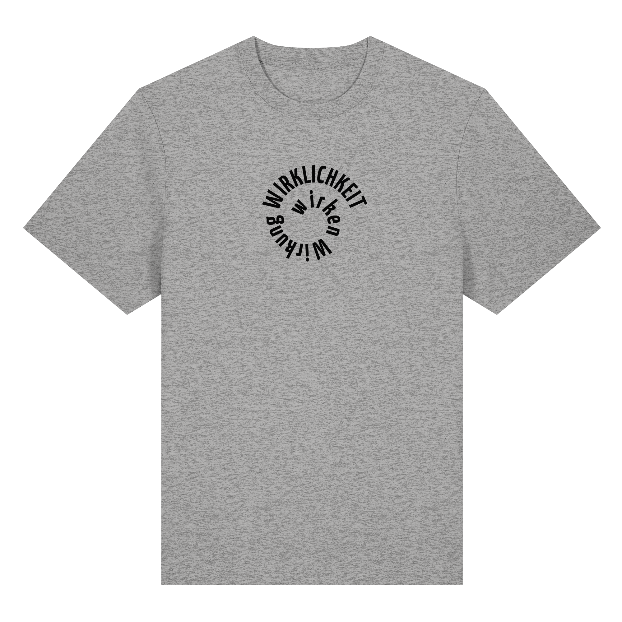 BLACK FRONT - Heavy T-Shirt