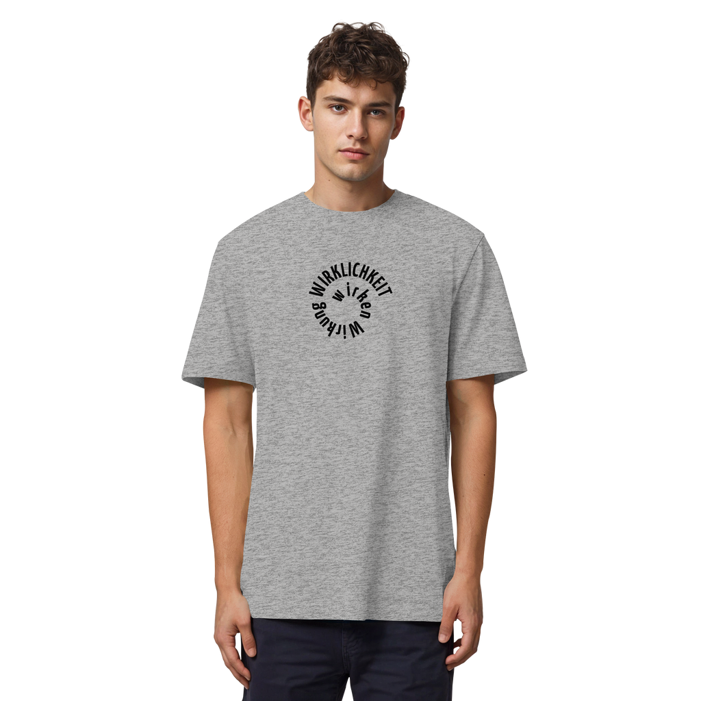 BLACK FRONT - Heavy T-Shirt