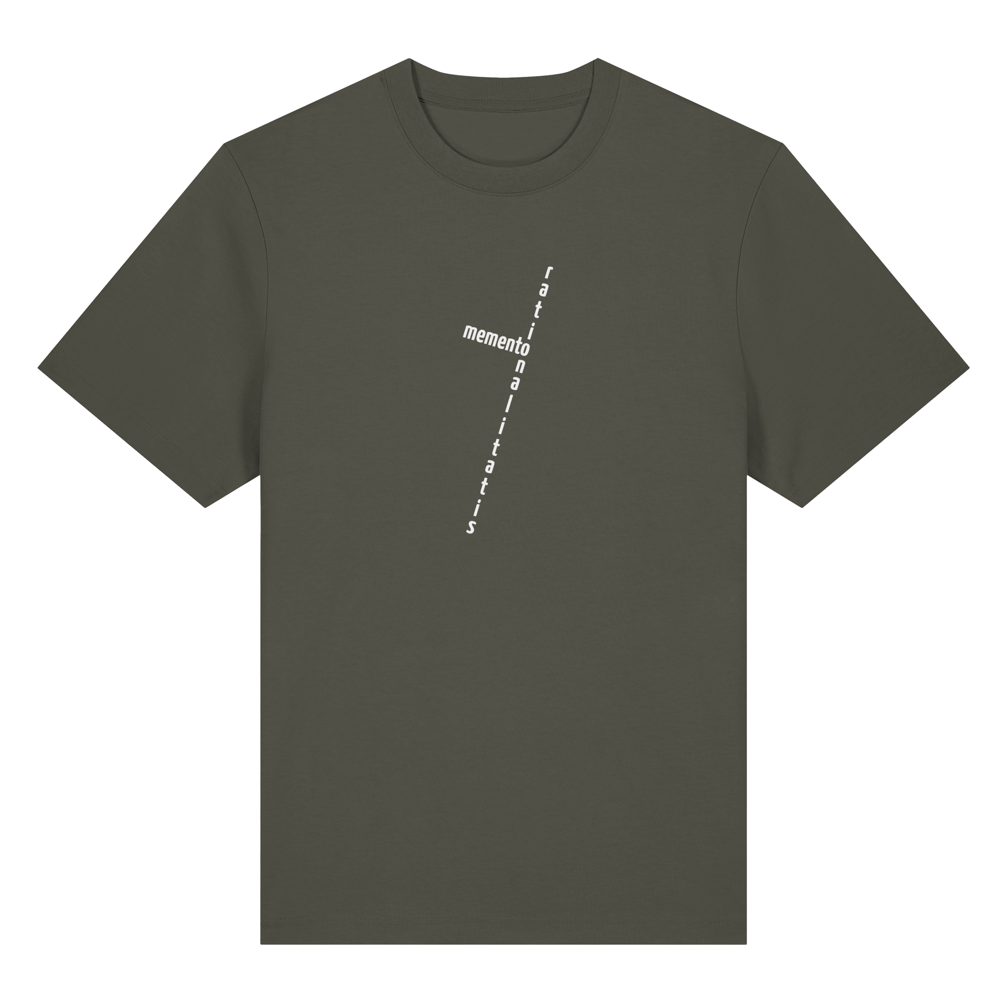 WHITE FRONT (K2) - Organic Heavy T-Shirt