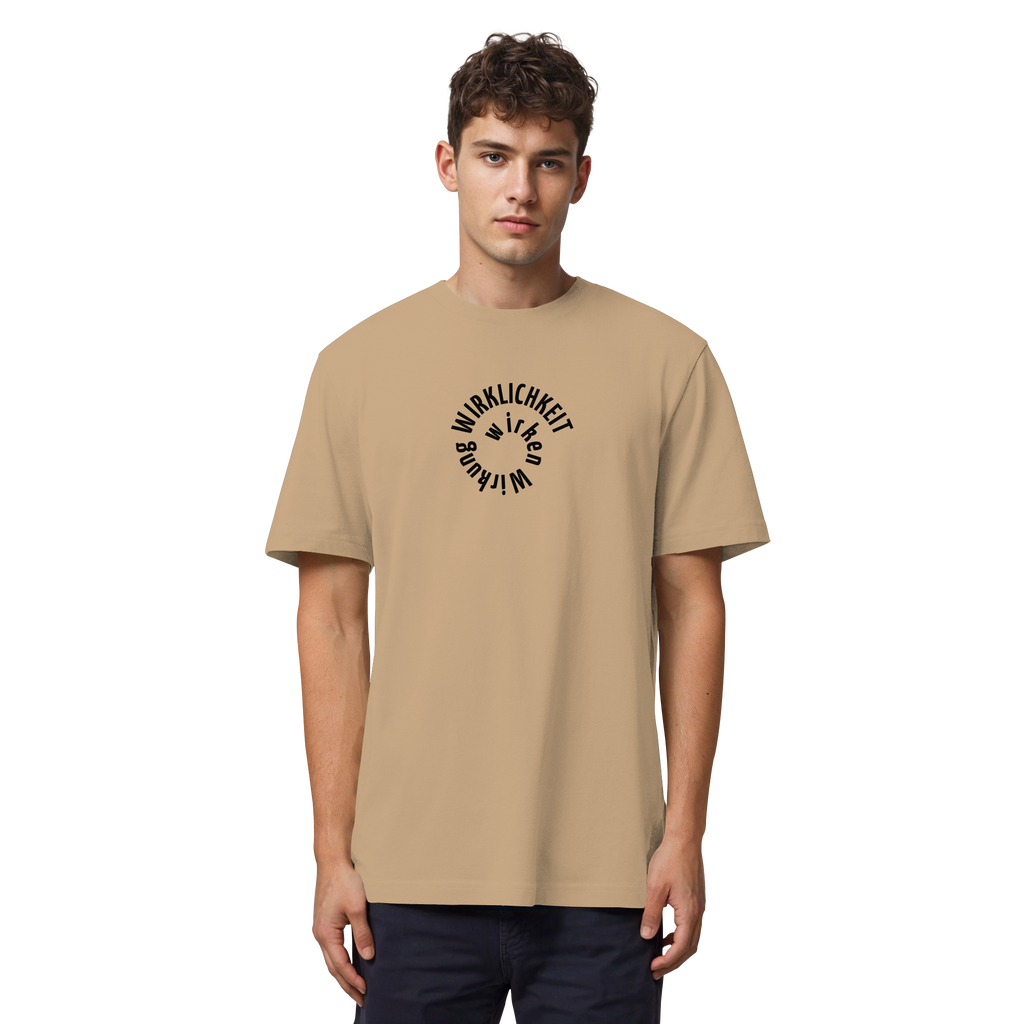 BLACK FRONT - Heavy T-Shirt