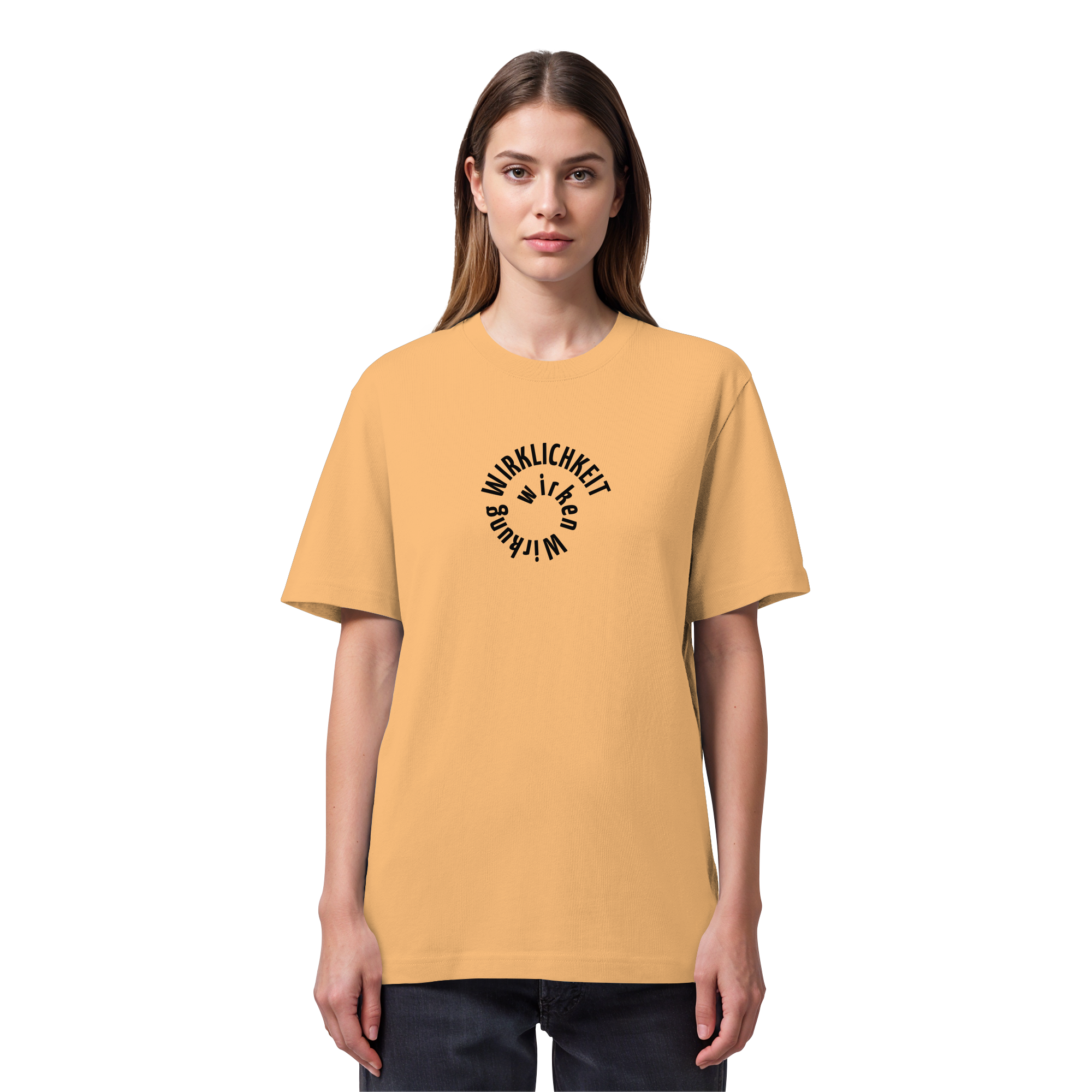 BLACK FRONT - Heavy T-Shirt