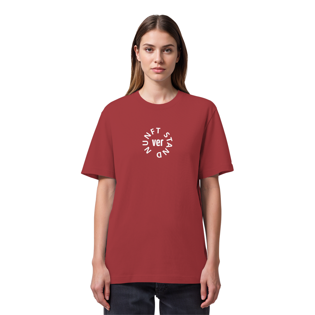 WHITE FRONT (K4) - Organic Heavy T-Shirt
