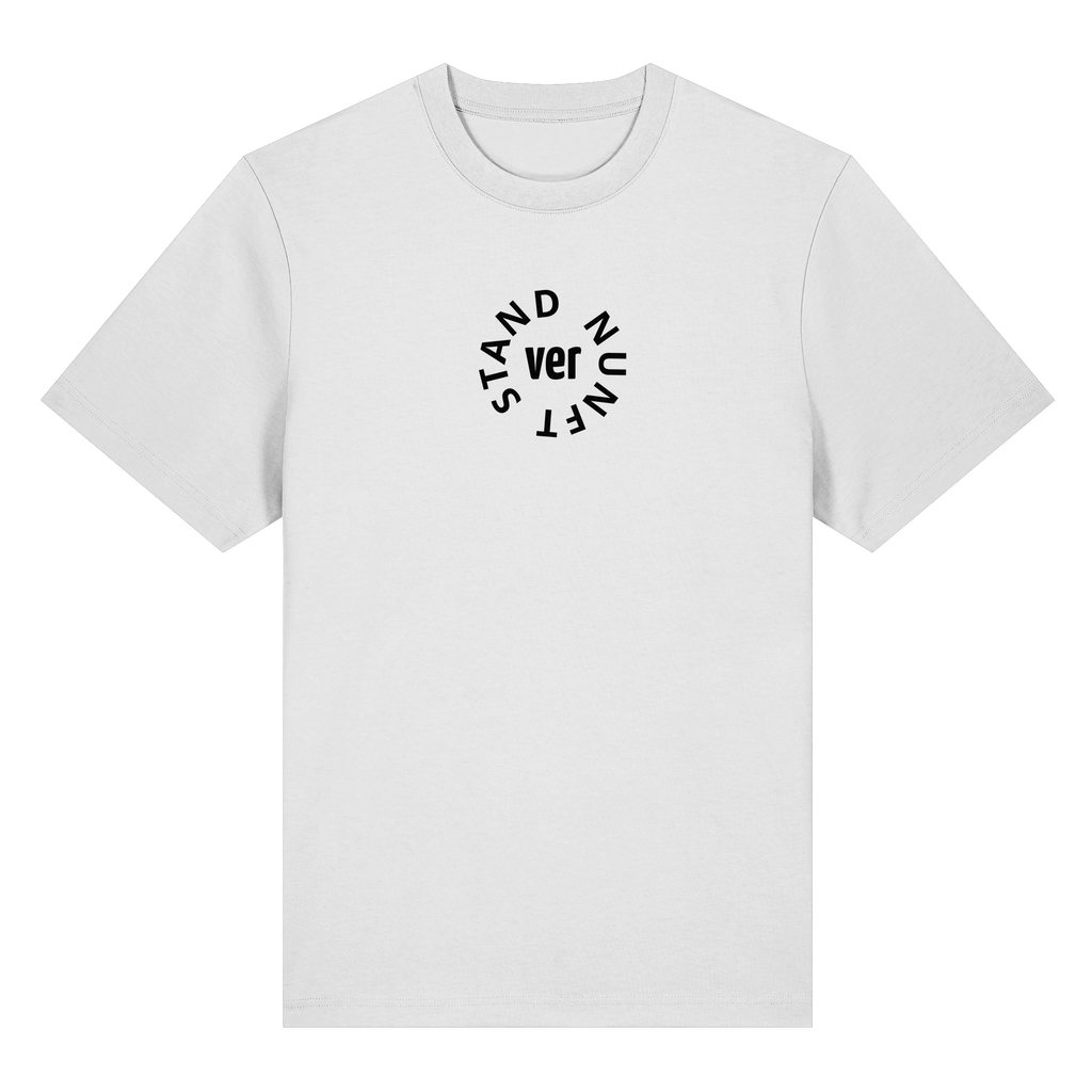 BLACK FRONT (K4) - Organic Heavy T-Shirt