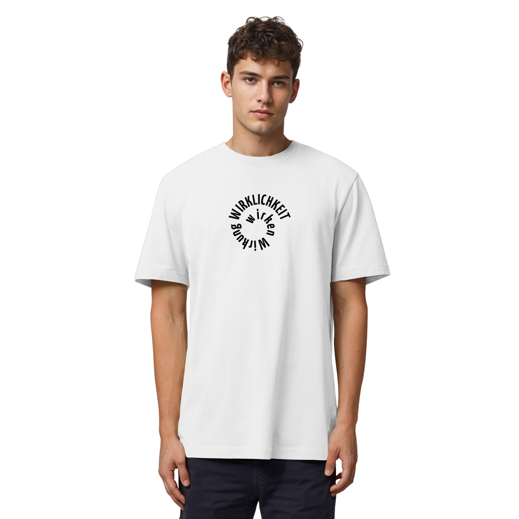 BLACK FRONT - Heavy T-Shirt