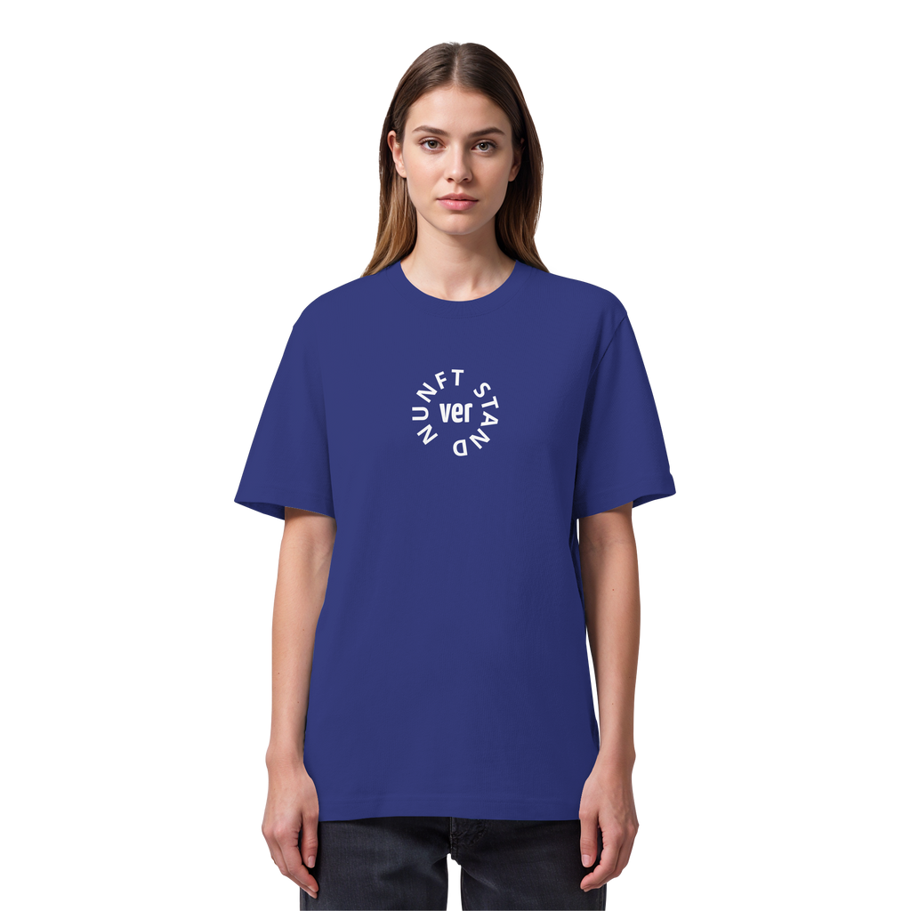 WHITE FRONT (K4) - Organic Heavy T-Shirt