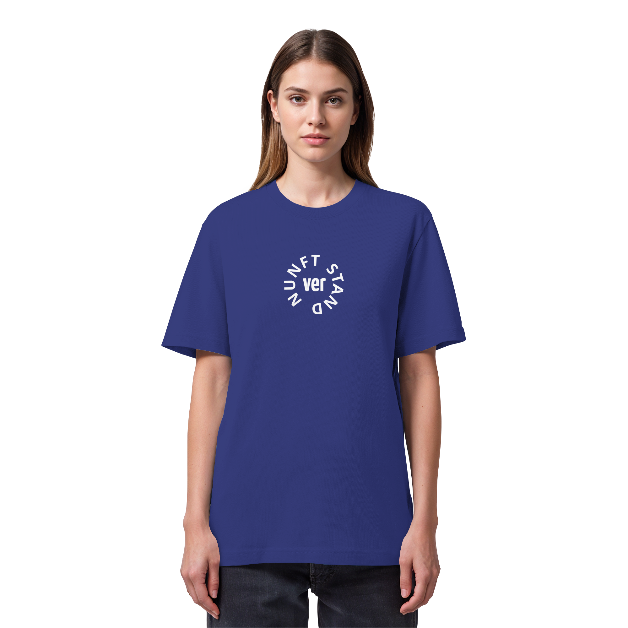WHITE FRONT (K4) - Organic Heavy T-Shirt