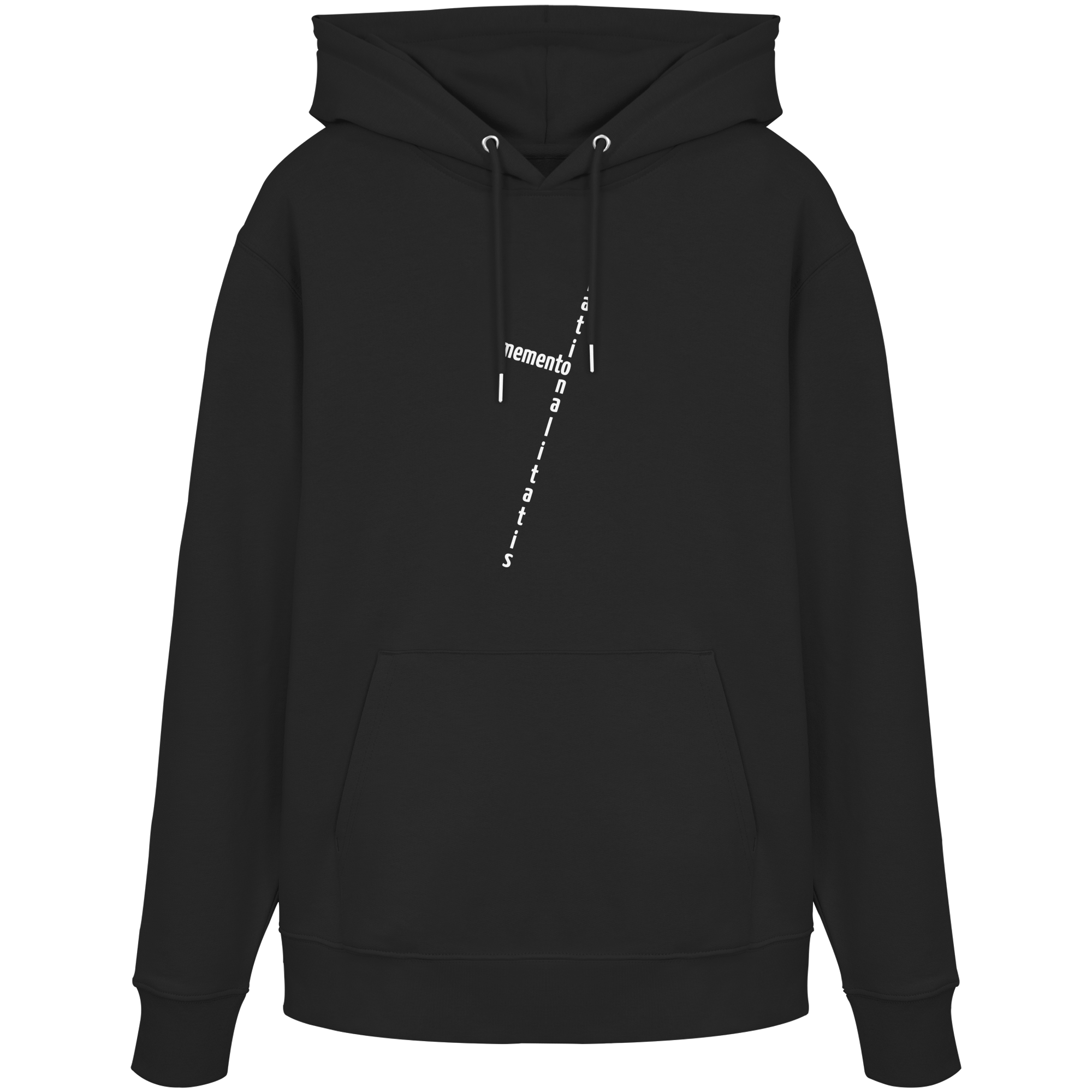 WHITE FRONT (K2) - Organic Hoodie