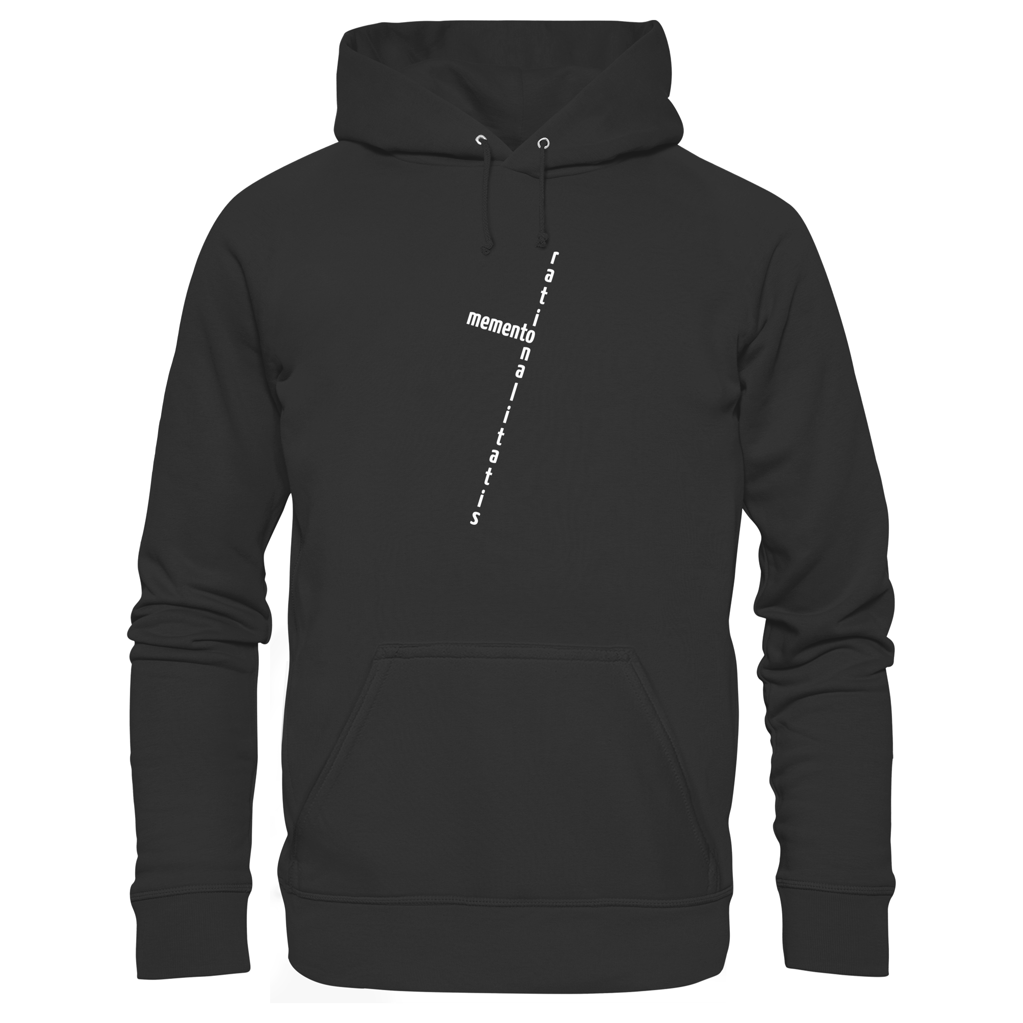WHITE FRONT (K2) - Organic Hoodie