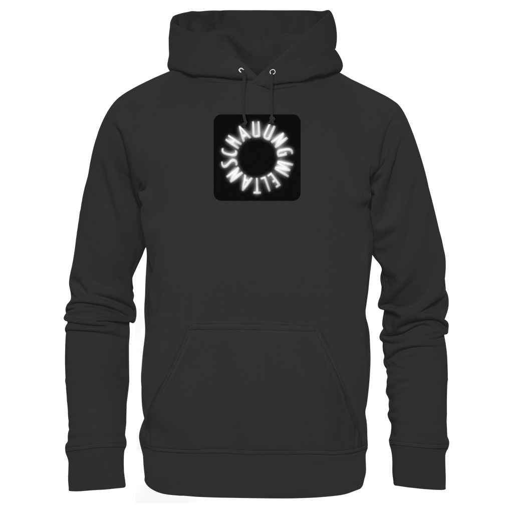 WHITE FRONT (K5) - Organic Hoodie