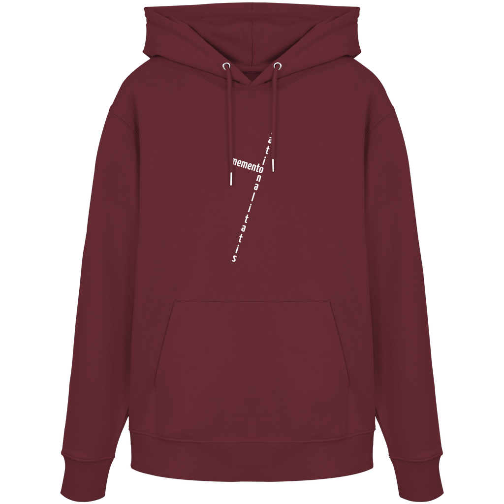 WHITE FRONT (K2) - Organic Hoodie