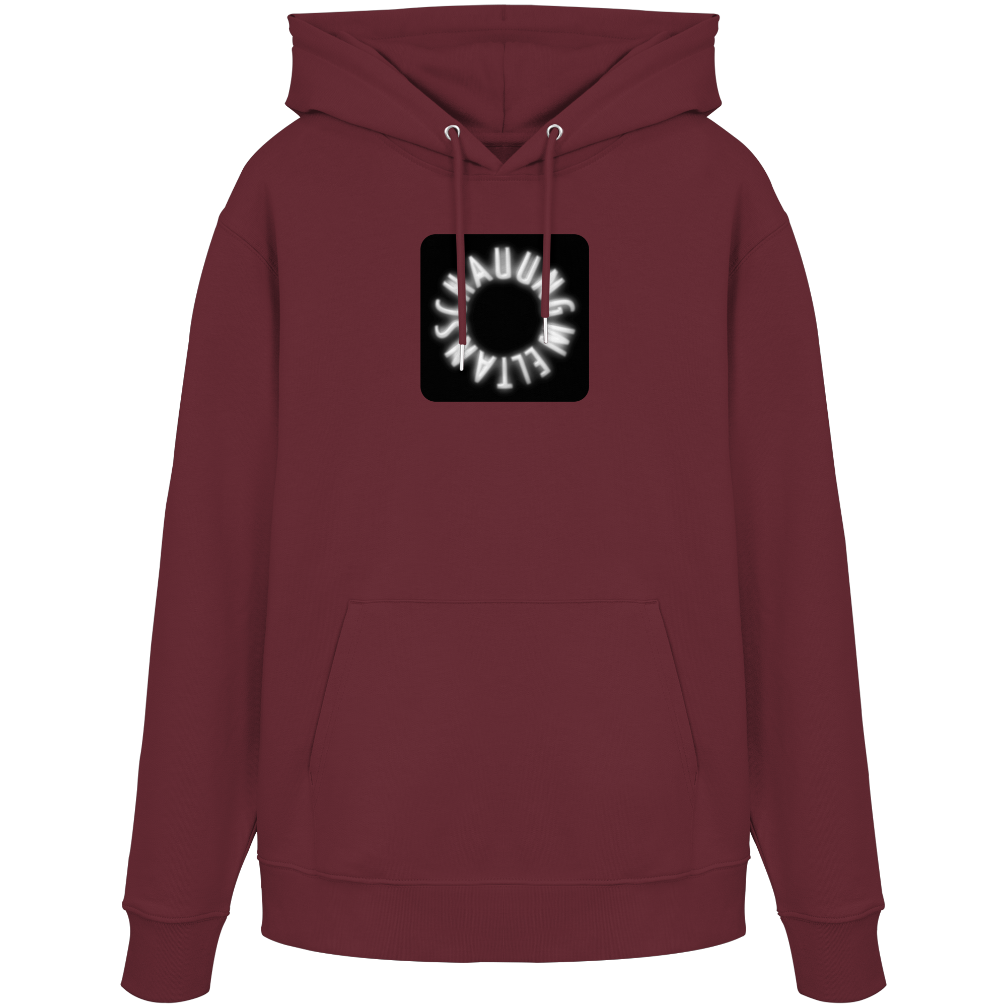 WHITE FRONT (K5) - Organic Hoodie