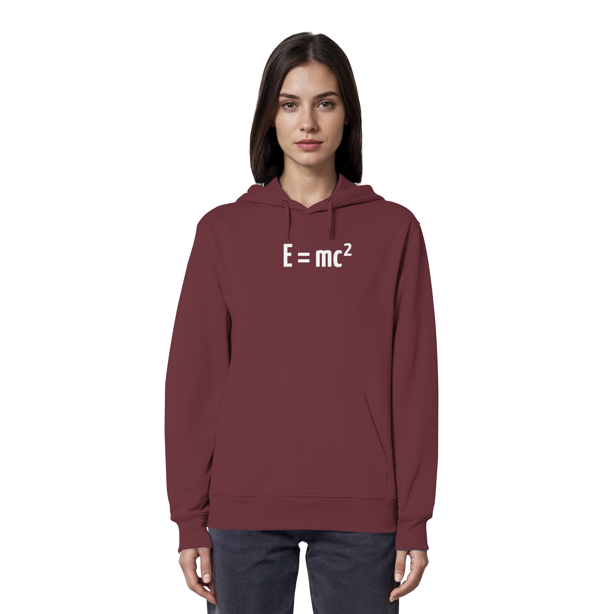 WHITE FRONT (K3) - Organic Hoodie