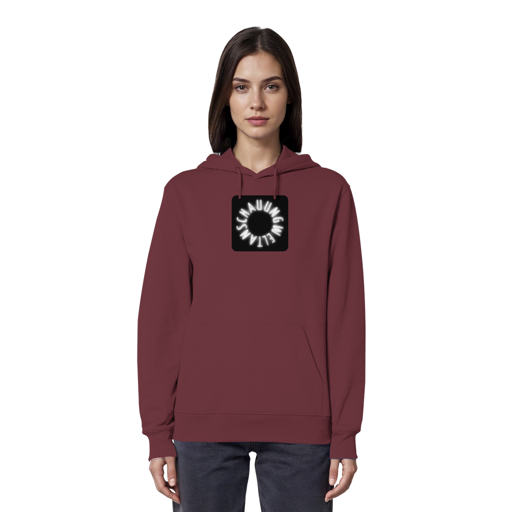 WHITE FRONT (K5) - Organic Hoodie