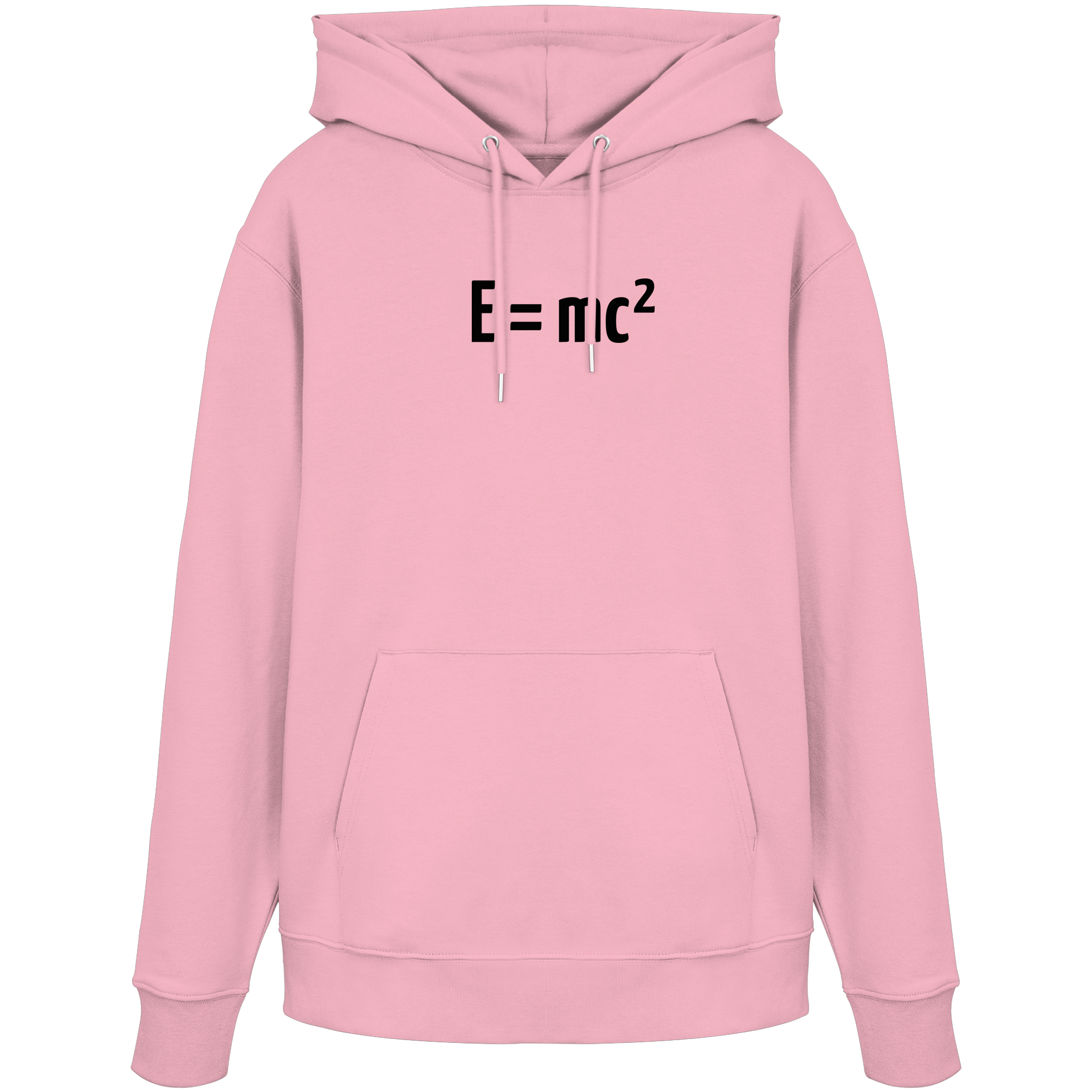 BLACK FRONT (K3) - Organic Hoodie