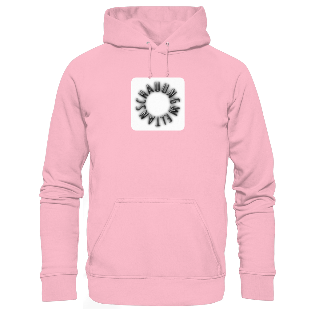 BLACK FRONT (K5) - Organic Hoodie